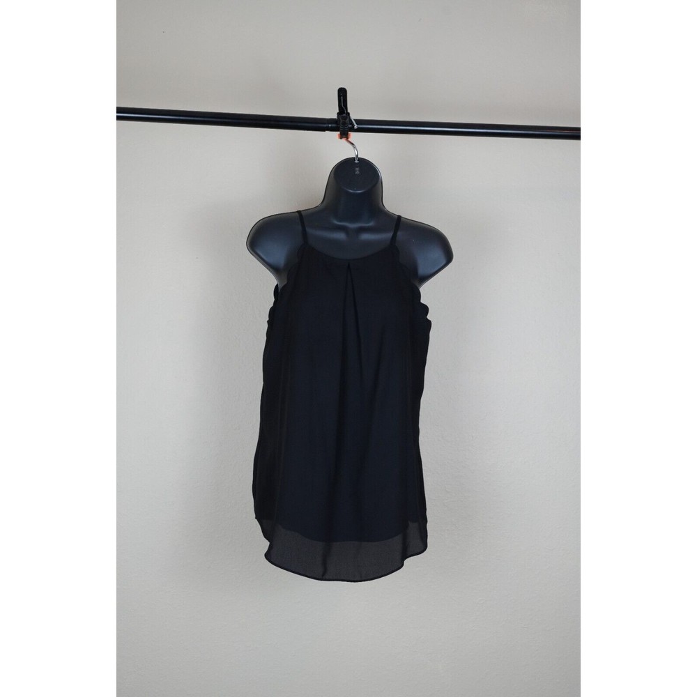 Fortune + Ivy Black Blouse - Chic Elegance in Size S - Stylish Women's Fashion T